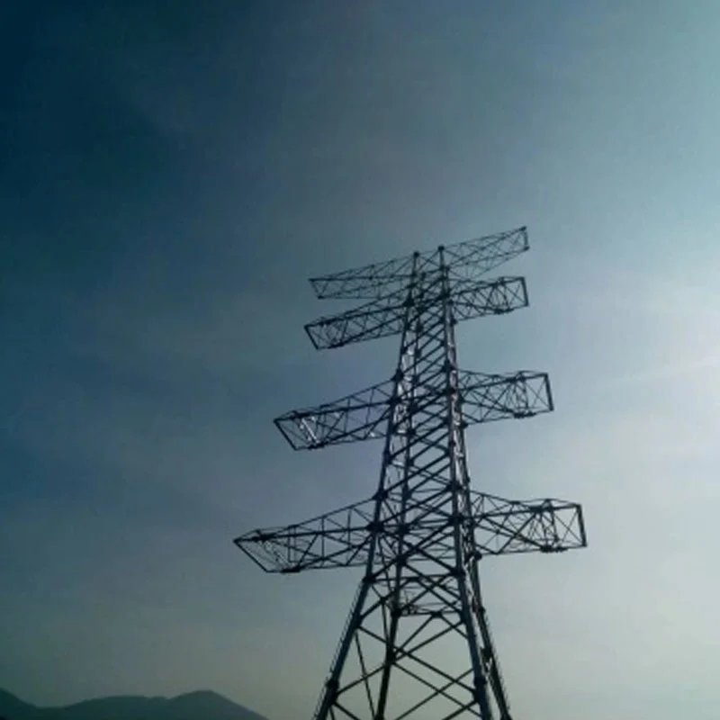220kV डबल सर्किट जाळीदार स्टील टॉवर