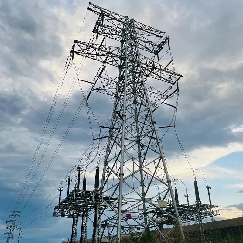 220kV ट्रान्समिशन लाइन अँगल स्टील टॉवर