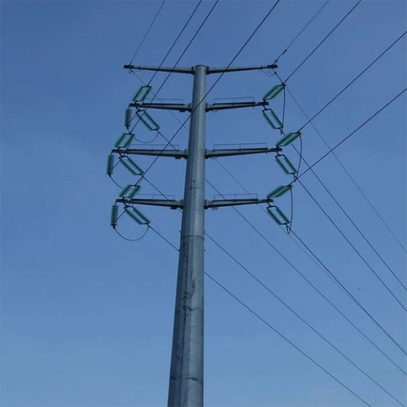 पॉवर लाइनसाठी 500kV जाळीचा स्टील टॉवर