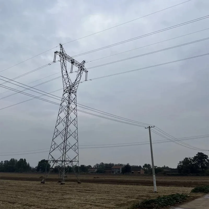 उच्च व्होल्टेज कोन स्टील ट्रान्सपोझिशन टॉवर