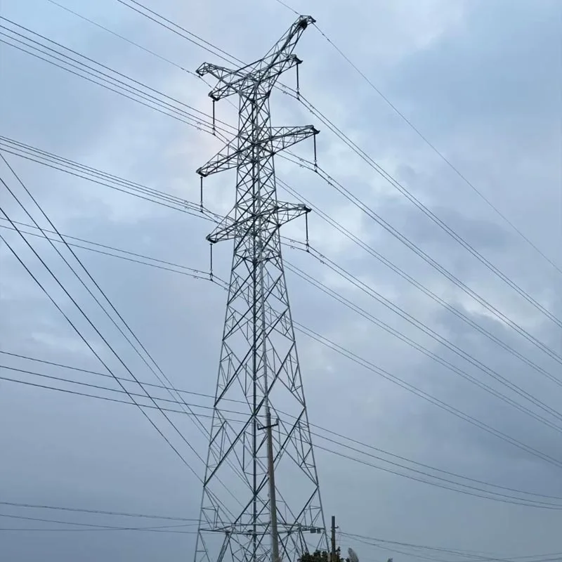 High Voltage Angle Steel Transposition Tower