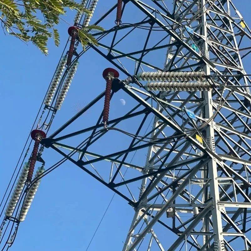 High Voltage Galvanized Steel Pipe Tower